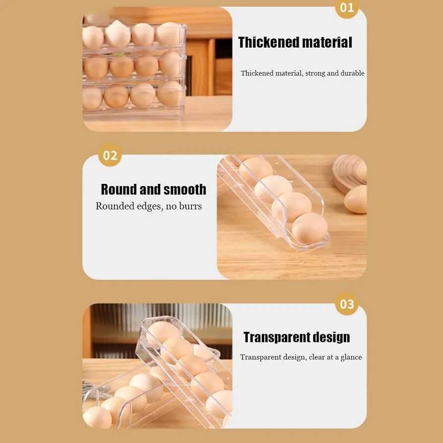 Porte-œufs pour réfrigérateur – Image 2