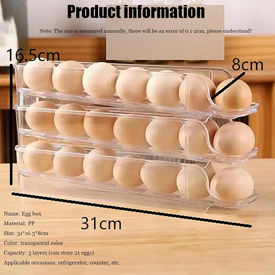 Porte-œufs pour réfrigérateur – Image 5